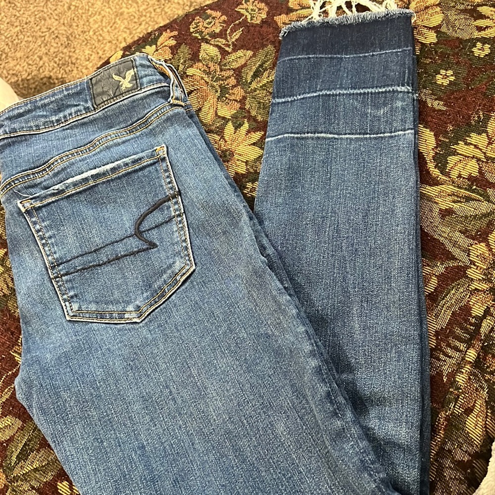 American eagle skinny jeans size 6 regular length